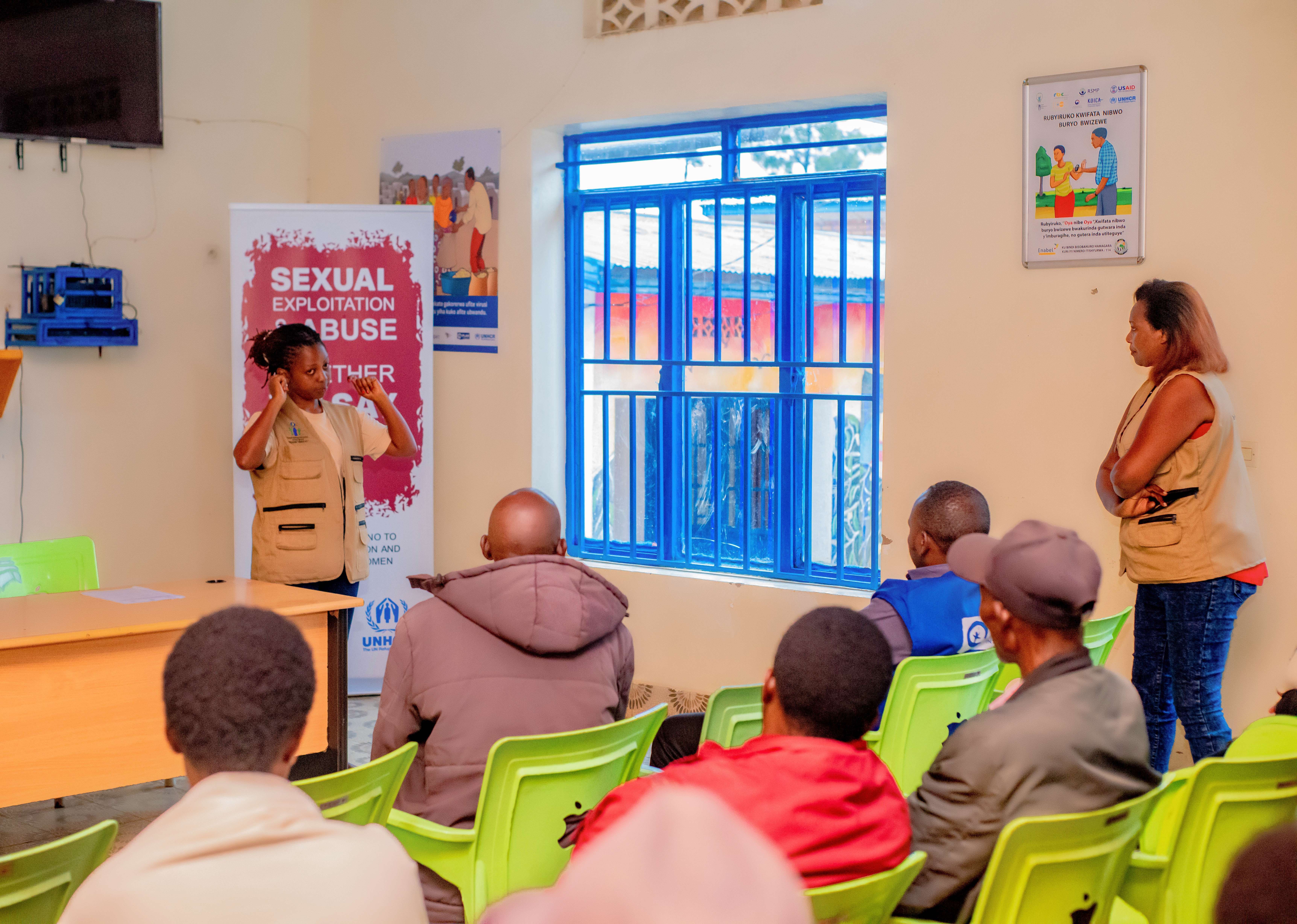Teaching Sign Language To Community Members
